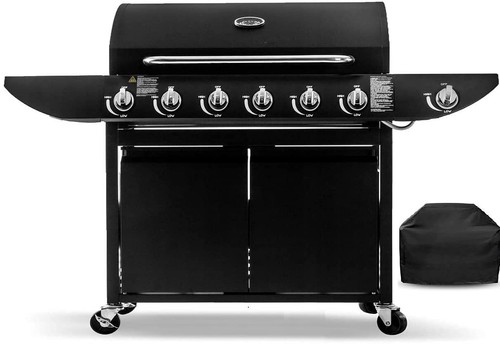 Gas burner garden grill - 6+1,