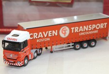 CORGI ROADSCENE - CC18206 - MERCEDES-BENZ ACTROS CURTAINSIDE - CRAVEN TRANSPORT