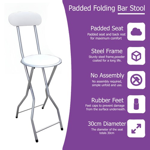Breakfast foldable bar chair - breakfast,