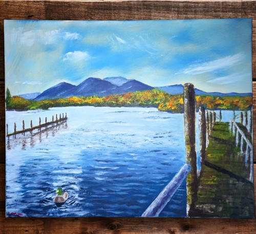 Lake district painting