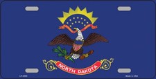 NORTH DAKOTA STATE FLAG METAL