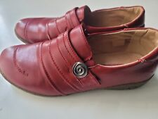 WOMENS HEAVENLY FEET ANTI-FATIGUE SHOES EUR39 RED