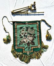 Stunning Antique Embroidered