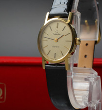 Vintage 1972 [Near MINT / BOX] Omega Geneve 511.0411 Manual Winding Gold Women's