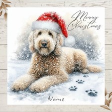 Personalised labradoodle dog - personalised,