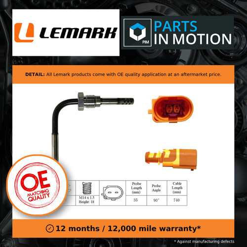Exhaust temperature sensor - temperature,