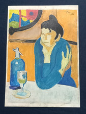 Pablo Picasso Drawing on paper