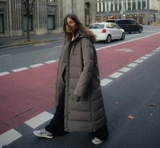 Zara Long Hooded Water And