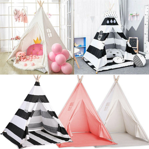 Kids play teepee tent - play,