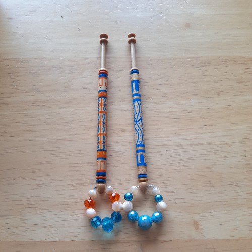 Wood lace bobbins by sarah - 2,