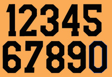 Felt Holland Euro 1988 70's Football Shirt Soccer Numbers Heat Print Netherlands