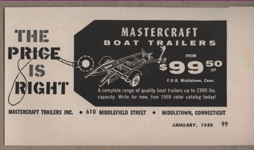 1959 vintage mastercraft - 1959,