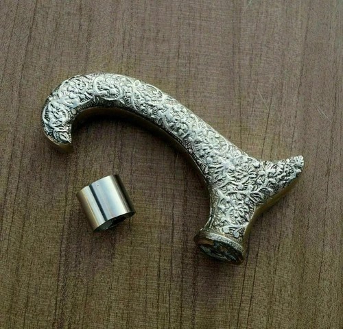 Walking stick brass head - walking,