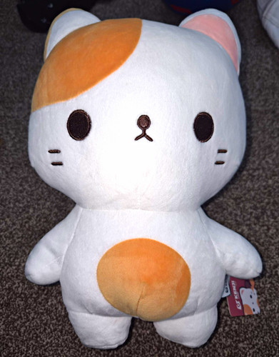 White tan cat - &, plush