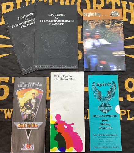 Vintage motorcycle brochures - 6,