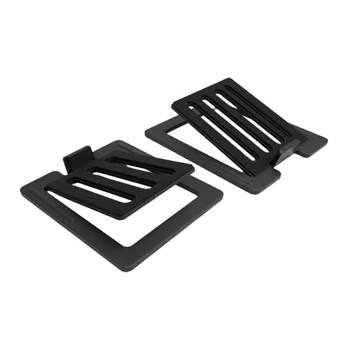 Tilted desktop speaker stands - speaker,
