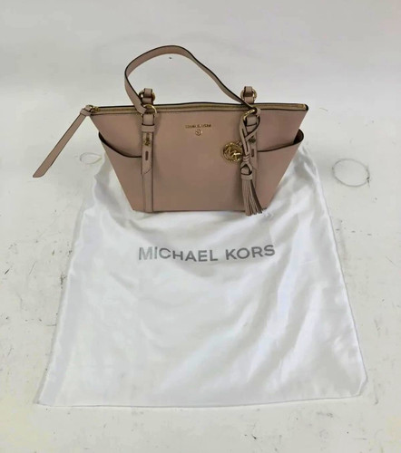 Michael kors pink leather zip - michael,