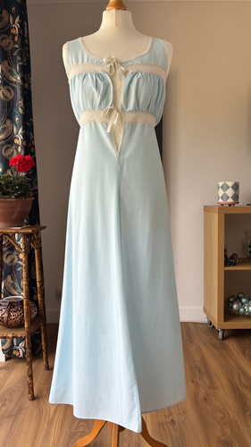 Vintage cotton nightdress - vintage, size