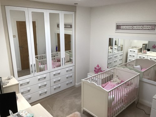 Fitted bedroom furniture - bedroom,