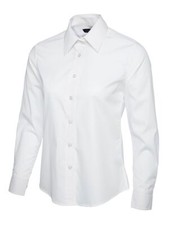 Uneek Ladies Poplin Shirt Long