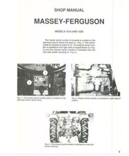 Massey Ferguson 1010 1020 TMM