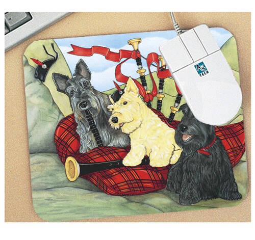 Scottish terrier mouse - scottish, pad
