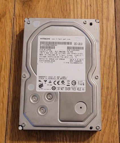 Hitachi 3tb hard drive - hitachi,