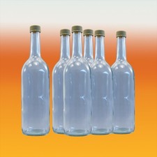750ml clear glass bottles - bottles, with