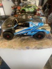 Graupner Flash 3.0 Nitro RC Car Runs Mint Roto Start Fitted Few Minor Repairs
