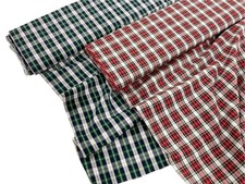Tartan Cotton Lawn Fabric