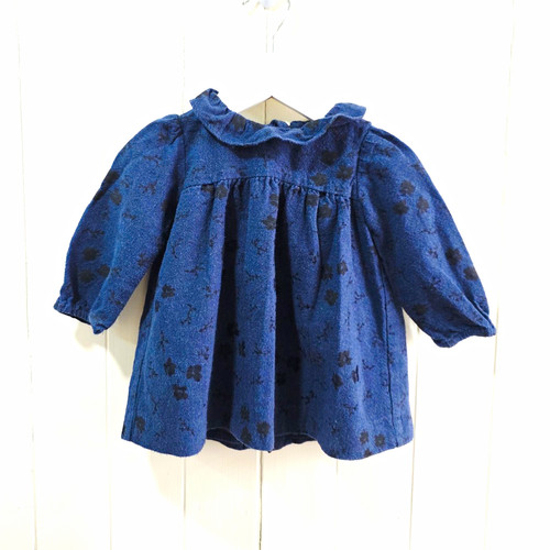 Zara baby girls blue floral - zara,