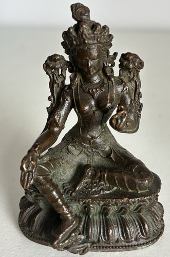 Antique tibet buddhism temple - tibet,