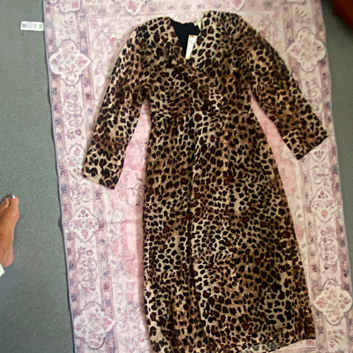 Oasis leopard print - print, v-neck