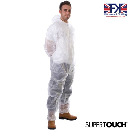 Disposable boiler suit xxl - disposable, s-xxl