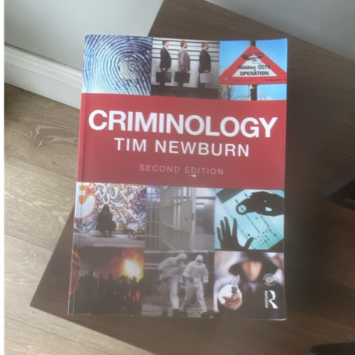 Criminology second edition - criminology,
