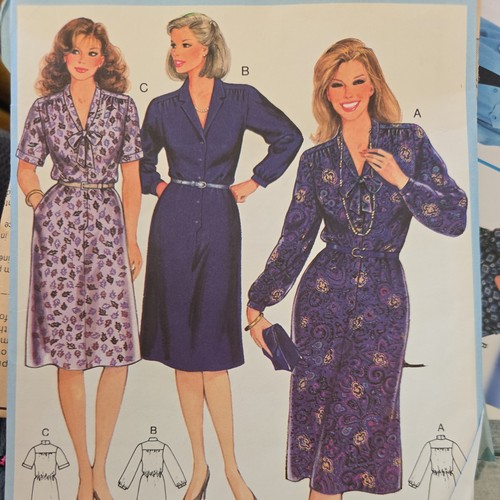 Burda 7629 vintage used cut - ,