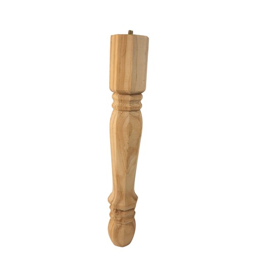 Turned wood table - wood, leg