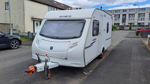 Touring caravan sprite - sprite, alpine
