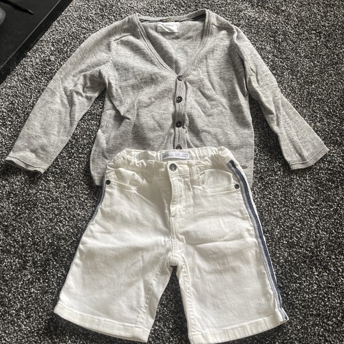 Boys zara knit cardigan and - zara,