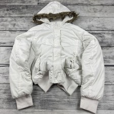 Vintage white puffer - vintage, jacket
