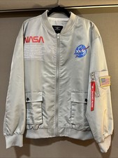 NASA Bomber Jacket XL Gray