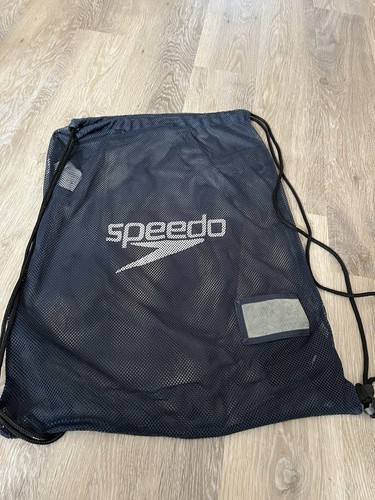 Speedo mesh swimming bag navy - mesh,
