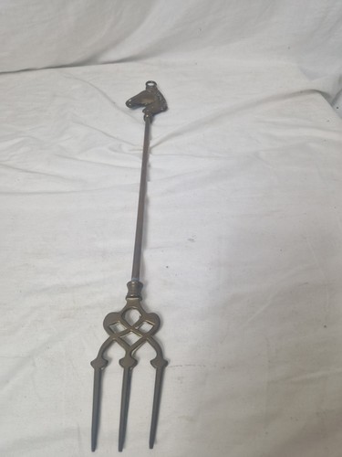 Vintage brass horse head - vintage,