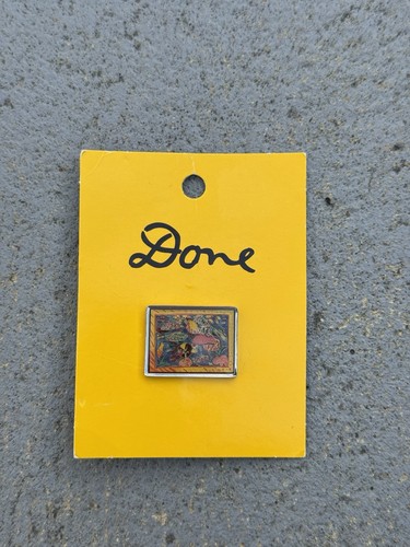 Vintage ken done enamel pin - ken,