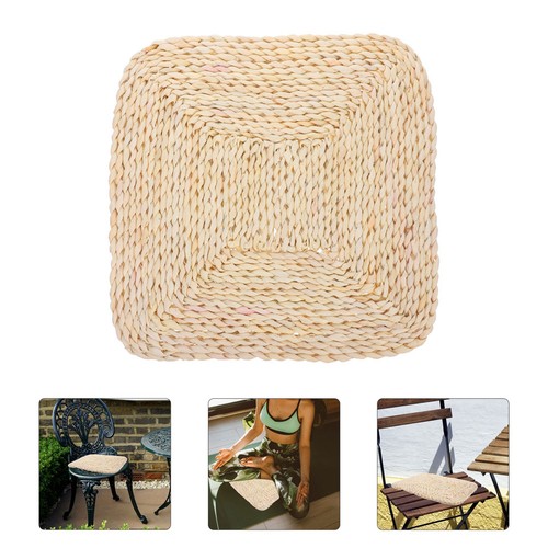 Chair cushion straw woven - chair, seat