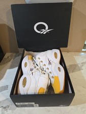Reebok Question Mid Yellow Toe