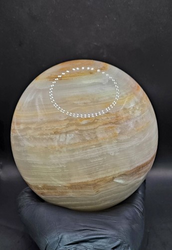 Multi coloured onyx - onyx, ball