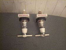 2 Vintage, Collectable Whitbread Bar Optics, 1/6 Gill, Good Working Order