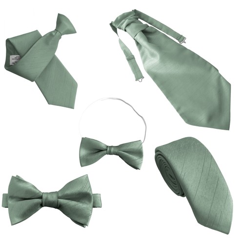 Sage green dupioni wedding - green,