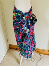 Ladies vibrant sarong wrap - vibrant,